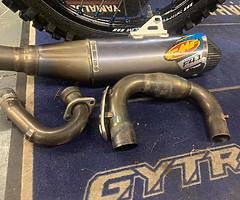 Full titanium fmf system for yzf250f 2014-19