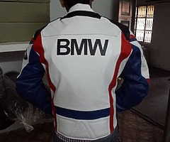 BMW leather motorbike jacket - Image 4/6