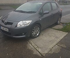 Toyota auris 2l diesel nct up 1.19 tax 11.18