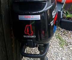 Suzuki 4hp four stroke