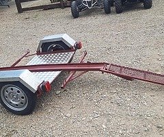 Motorbike trailer