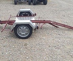 Motorbike trailer