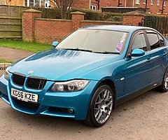 Atlantis Blue 2007 BMW 320D SE for sale, may swap or P/X