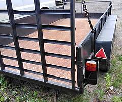 Plant trailer 3 axle ideal for vintage tractor /mini digger ,