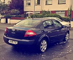 Renault Megan 1.4 petrol 2008 no tax or nct