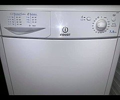 7kg Indesit condenser dryer