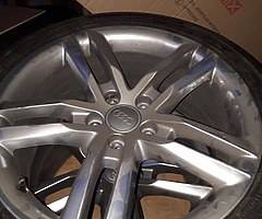 18 inch Audi sline rims and tyres