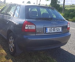 Audi A3 1.6L petrol