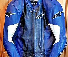 Alpinestar 2 piece leathers