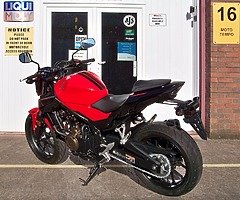 2017 Honda CB500 F with a tiny 4263miles 35kw 47bhp - Image 4/9