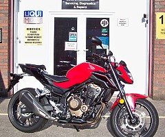 2017 Honda CB500 F with a tiny 4263miles 35kw 47bhp - Image 9/9