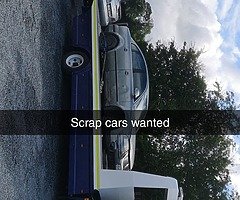 Scrap cars wanted