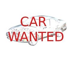 Cars wanted