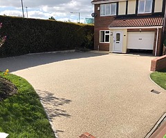 New Resin Bound Driveways and Patios