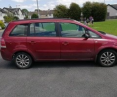 Opel zafira 06 few months nct small bit of tax