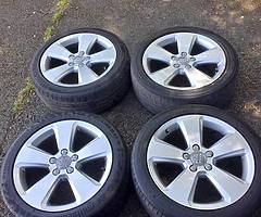 17’ Genuine Audi 5x112 alloy wheels - Image 1/7