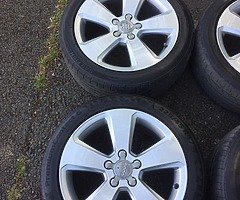 17’ Genuine Audi 5x112 alloy wheels