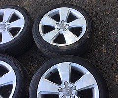 17’ Genuine Audi 5x112 alloy wheels