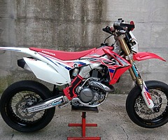 WANTED: Any supermotos for sale? Along the lines of CRF250/450, DR-Z, WR450F, CCM R30 650 etc.