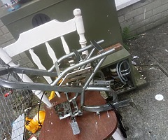 Mini moto engine 50cc
Forks ,wheels ,frame,