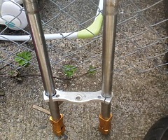 Mini moto engine 50cc
Forks ,wheels ,frame,