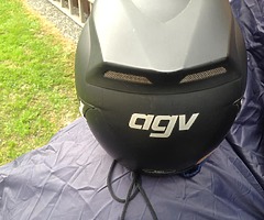 Motorbike helmets