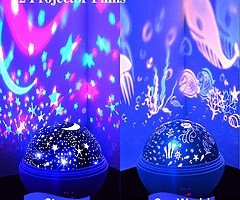 New Star Lights Projector for Kids, LED 360° Rotating Ocean Baby Night Light Projector, Toys for 3-1 - Image 6/7