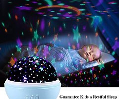 New Star Lights Projector for Kids, LED 360° Rotating Ocean Baby Night Light Projector, Toys for 3-1 - Image 7/7
