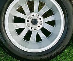 Skoda Alcatras alloy wheels with tyres - brand new - Image 8/10