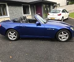 2002 Honda S2000 2.0 Roadster with 83000 miles