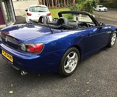 2002 Honda S2000 2.0 Roadster with 83000 miles