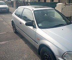 98 Honda civic all parts available ALL PARTS GOING CHEAP also has new exhaust - Image 5/10