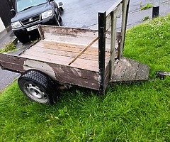 We 6x3 trailer needs tlc