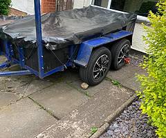 Twin axle trailer 8x4