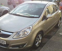 07 Opel corsa 1.2 nct til 4/20