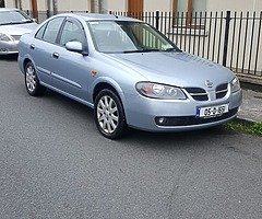 05 Nissan almera nct and taxed automatic