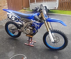 2018 Yamaha yzf250