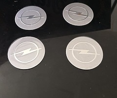 4x Opel hub sticker - Image 2/2
