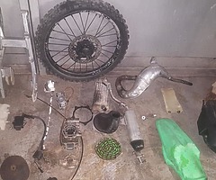 Kx 85 big wheel parts only