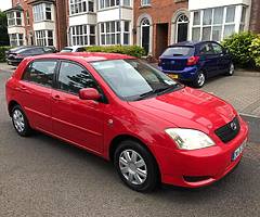 TOYOTA COROLLA 1.4 VVTI LOW MILEAGE!!