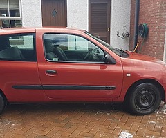 2004 Renault clio 3 door