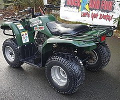 Yamaha grizzly 250 at muckandfun in Wicklow