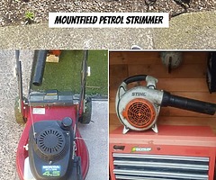 garden equipment. swap for a quad