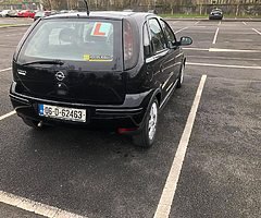 2006 OPEL CORSA CLUB,1 LITRE PETROL,NCT 29-6-19,TAXED 9-19