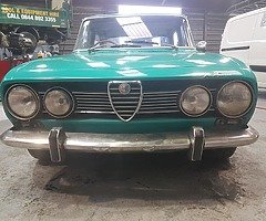 Alfa Romeo Berlina 1750 Bertone 1969.