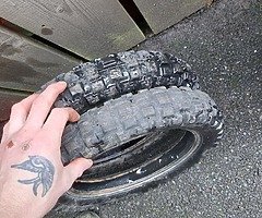 Part worn mx tyres